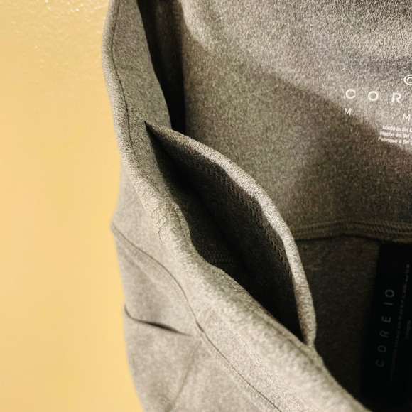 NWT Core 10 Leggings for Exercise Size M Gray with Pockets - Picture 6 of 8